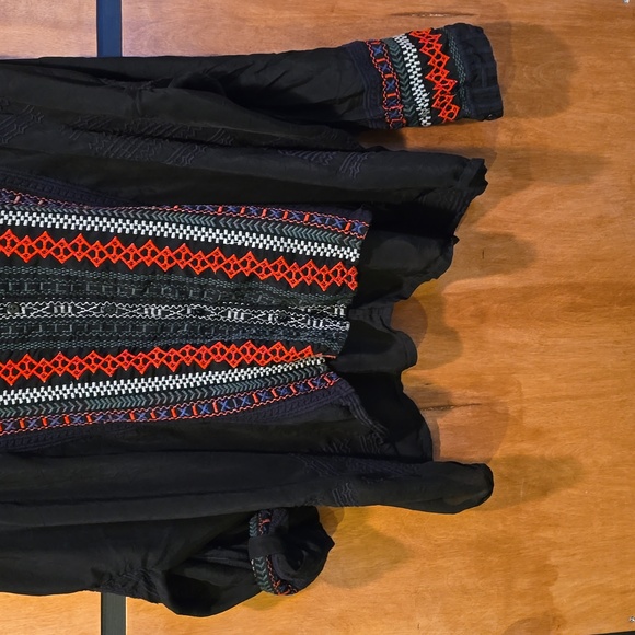 Johnny Was embroidered tunic - Picture 3 of 4